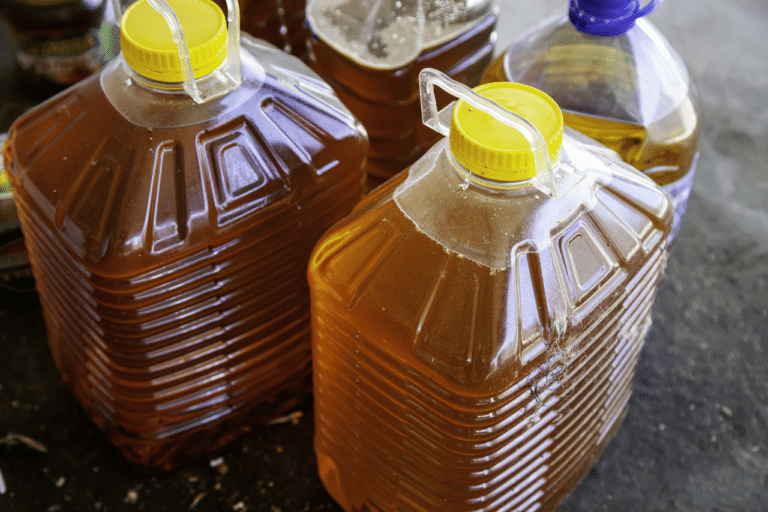 smaltimento olio esausto
